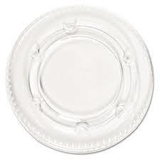 2500 Pcs Clear Portion Cup Lid - 1.5 Oz or 2 oz 50/50